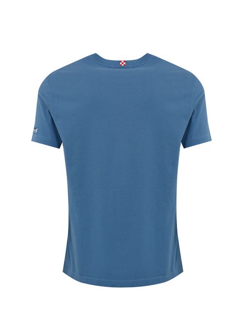 T-shirt con stampa e ricamo Tutti al Mare Mc2 Saint Barth | TSHIRT MAN05441H GIN TUTTI 33 EMB